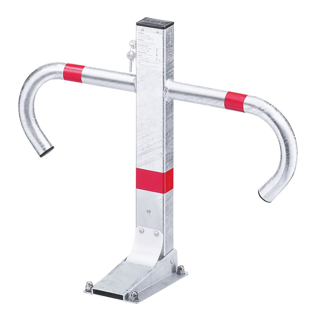 Illustration du produit: Barrière flexible, inclinaison jusqu’à 45°, hauteur 600 mm