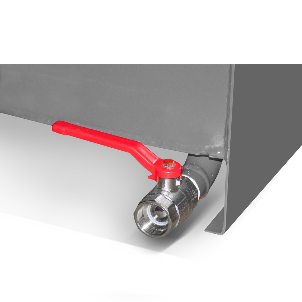 Produktabbildung Nr. 8: Bauer® Mini benne à copeaux, très faible hauteur de construction, peinte, volume 0,61 m³, RAL 2000 orangé jaune