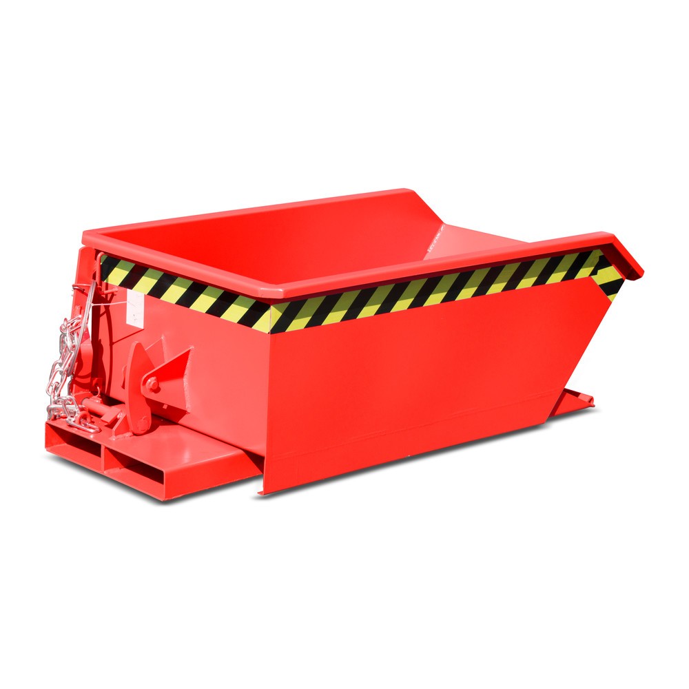 Produktabbildung Nr. 3: Bauer® Mini benne basculante, très faible hauteur de construction, galvanisée, volume 0,27 m³