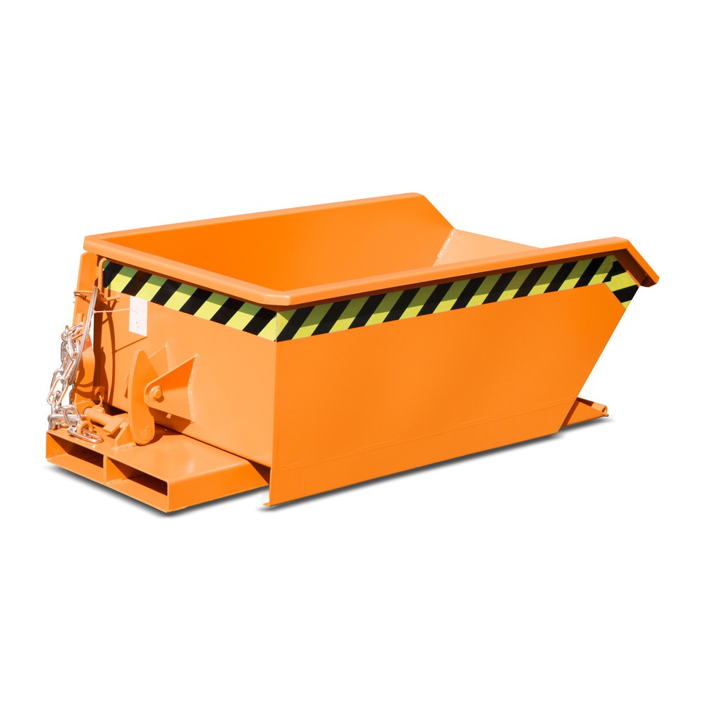 Produktabbildung Nr. 1: Bauer® Mini benne basculante, très faible hauteur de construction, galvanisée, volume 0,27 m³