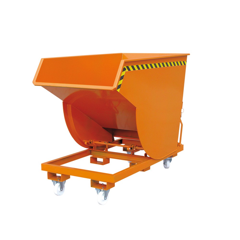 Produktabbildung Nr. 1: Benne basculante Eichinger® hauteur de construction élevée, 3 000 kg, 750 litres, orangé pur