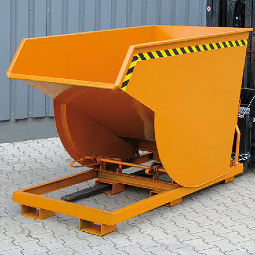 Produktabbildung Nr. 2: Benne basculante Eichinger® hauteur de construction élevée, 3 000 kg, 750 litres, orangé pur