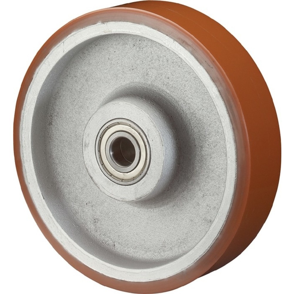 Produktabbildung: BS ROLLEN Ersatzrad, Aluminium/Guss, Rad-Ø 150 mm Tragfähigkeit 700 kg, Achs-Ø 20 mm Nabenlänge 50 mm