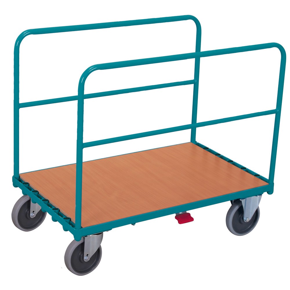 Produktabbildung Nr. 1: Chariot à arceaux tubulaires Ameise® avec 2 arceaux, capacité de charge 500 kg, plate-forme de chargement l x P 1.273 x 740 mm
