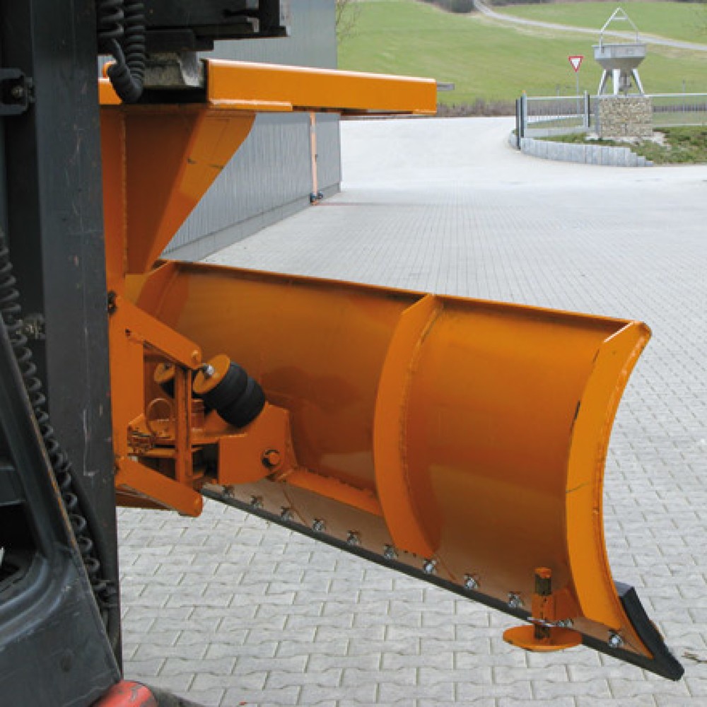 Produktabbildung Nr. 5: Eichinger® Schneepflug mit Niveauausgleich, Einfahrtasche oben Schildbreite 1500 mm enzianblau, stahl