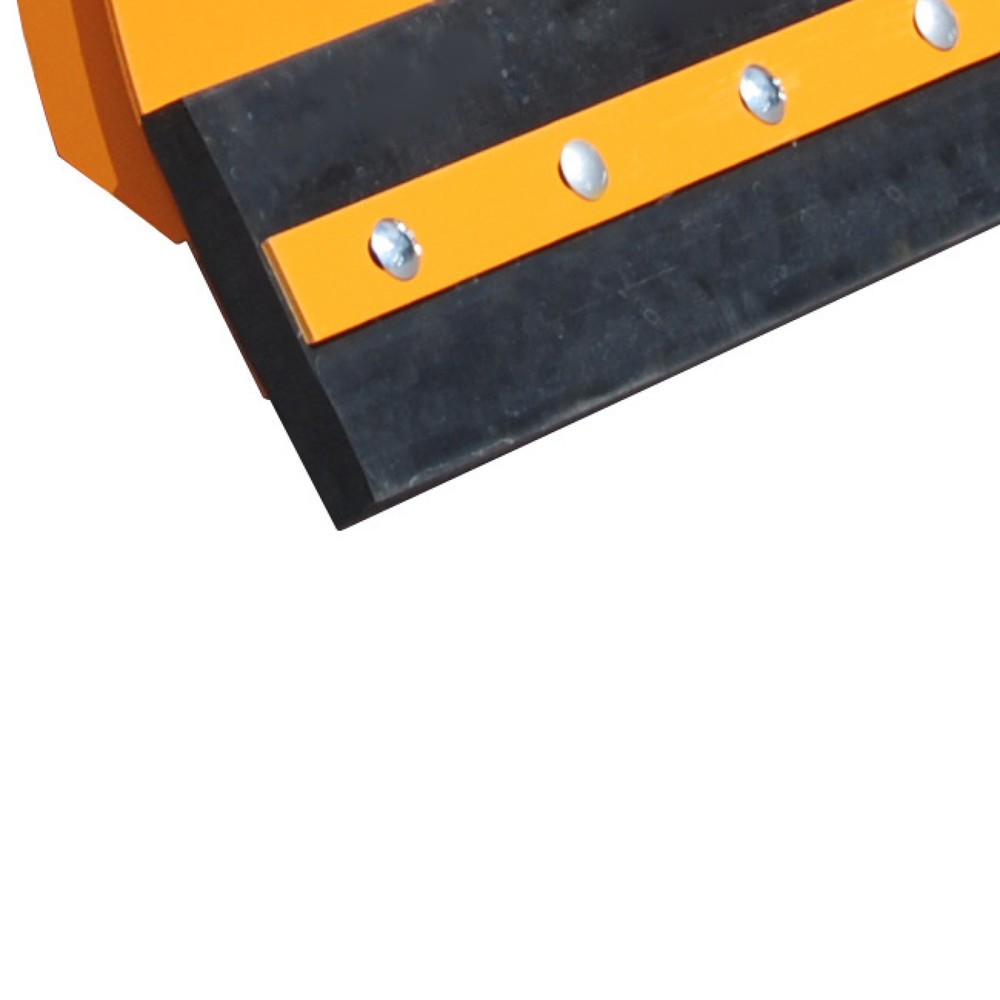 Produktabbildung: Ersatz-Schürfleiste aus Gummi für Bauer® Stapler-Schneeschieber Profi, Breite 1.800 mm