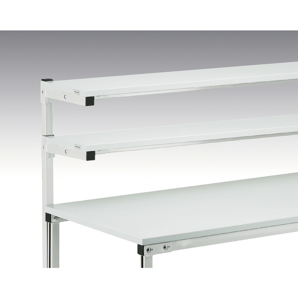 Produktabbildung: Etagenbord für TRESTON Arbeitstisch, BxT 1.500 x 310 mm