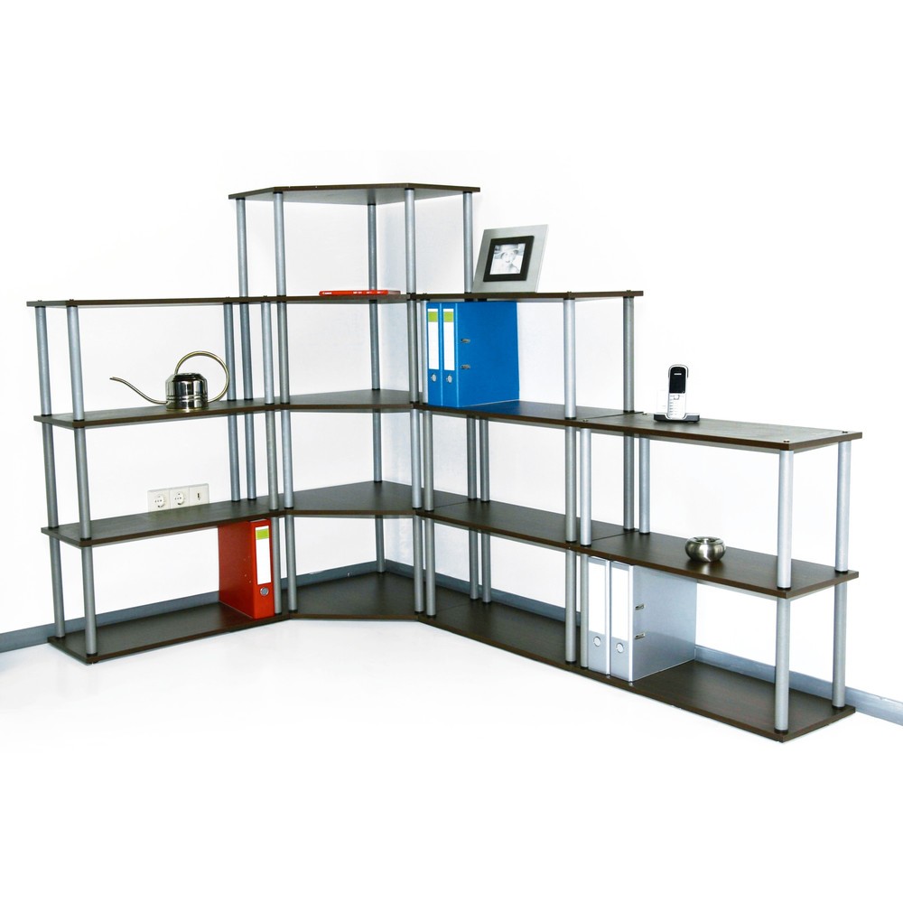 Illustration du produit: Étagère d’angle OFFICE, 2 tablettes