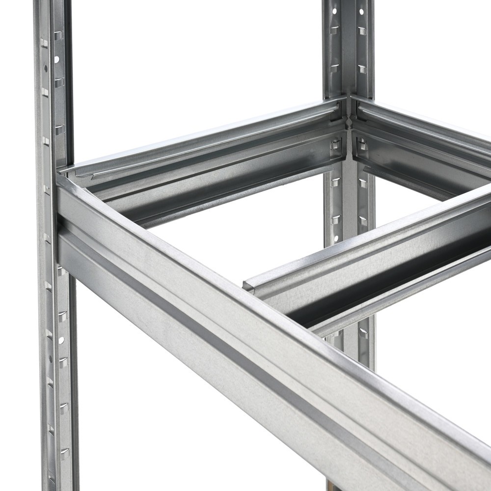 Produktabbildung Nr. 6: HEMMDAL Rayonnage à tablettes galvanisé, charge par tablette 600 kg, HxlxP 1 770 x 1 200 x 450 mm