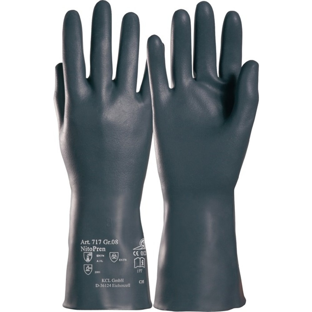 Illustration du produit: HONEYWELL Chemiehandschuh Nitopren 717 Gr.10