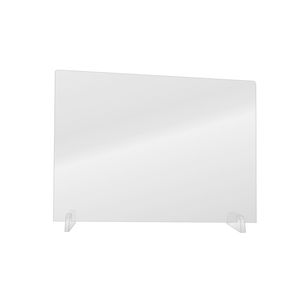 Produktabbildung: Hygiene-Schutzwand, Acrylglas, HxB 660 x 800 mm