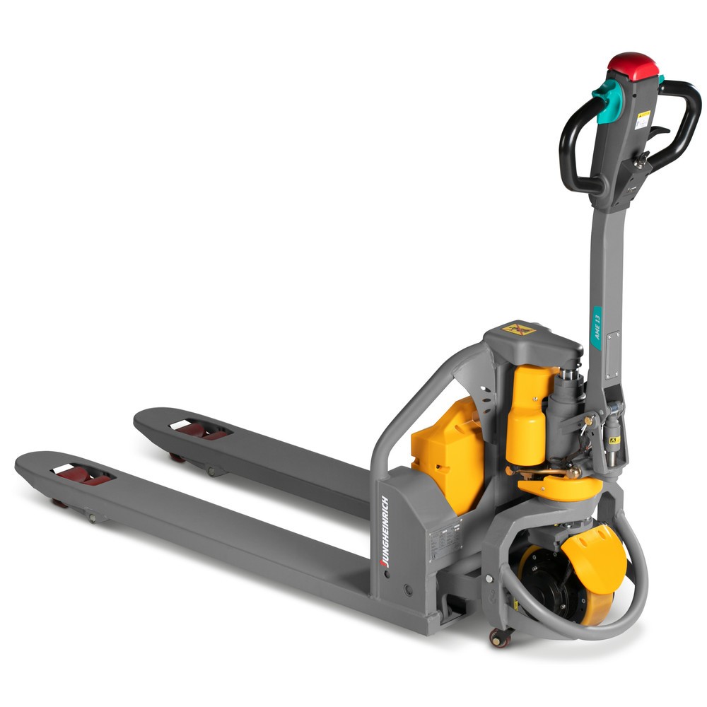 Produktabbildung: Jungheinrich Elektro-Hubwagen AME 13, Tragfähigkeit 1.300 kg, Gabellänge 1.150 mm, Gabeltragbreite 685 mm (CH)