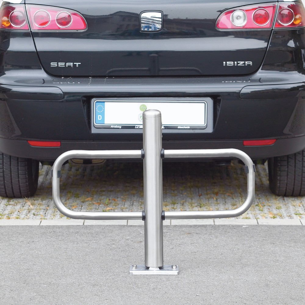 Produktabbildung: Kipp-Sperrbügel Edelstahl, abschliessbar, Höhe 630 mm