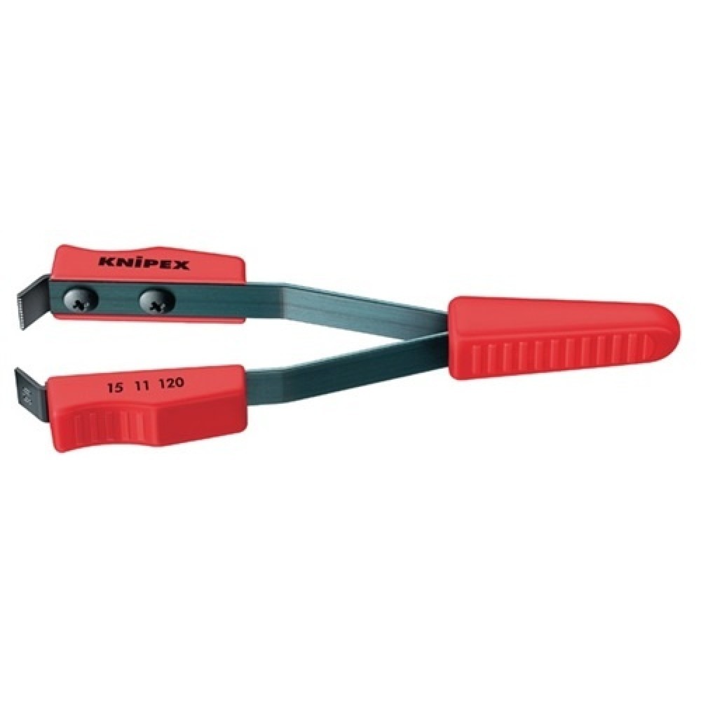Produktabbildung: Lackabziehpinzette Gesamt-L.120mm Abisolierwerte 0,6 mm² KNIPEX