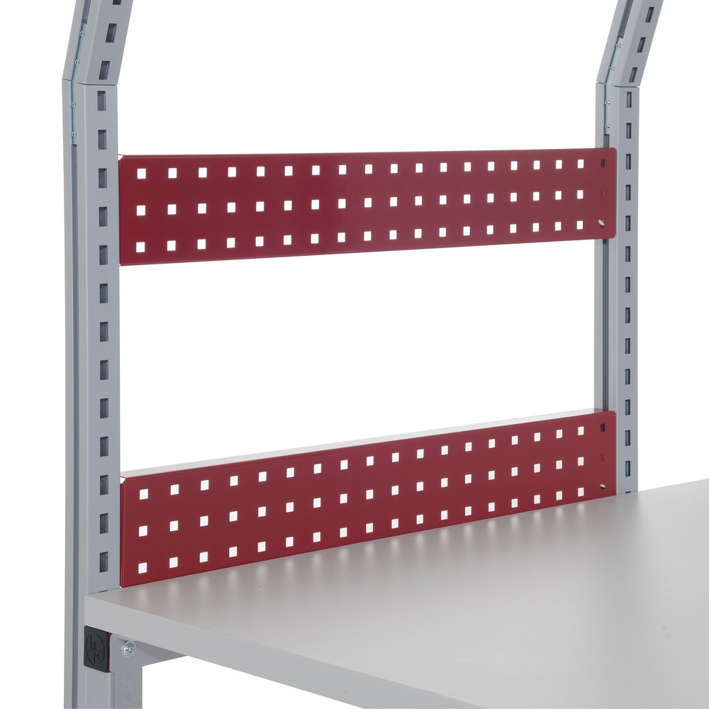 Produktabbildung: Lochrückwand für Komplettpackplatz FLEX, HxBxT 200 x 1.000 x 30 mm