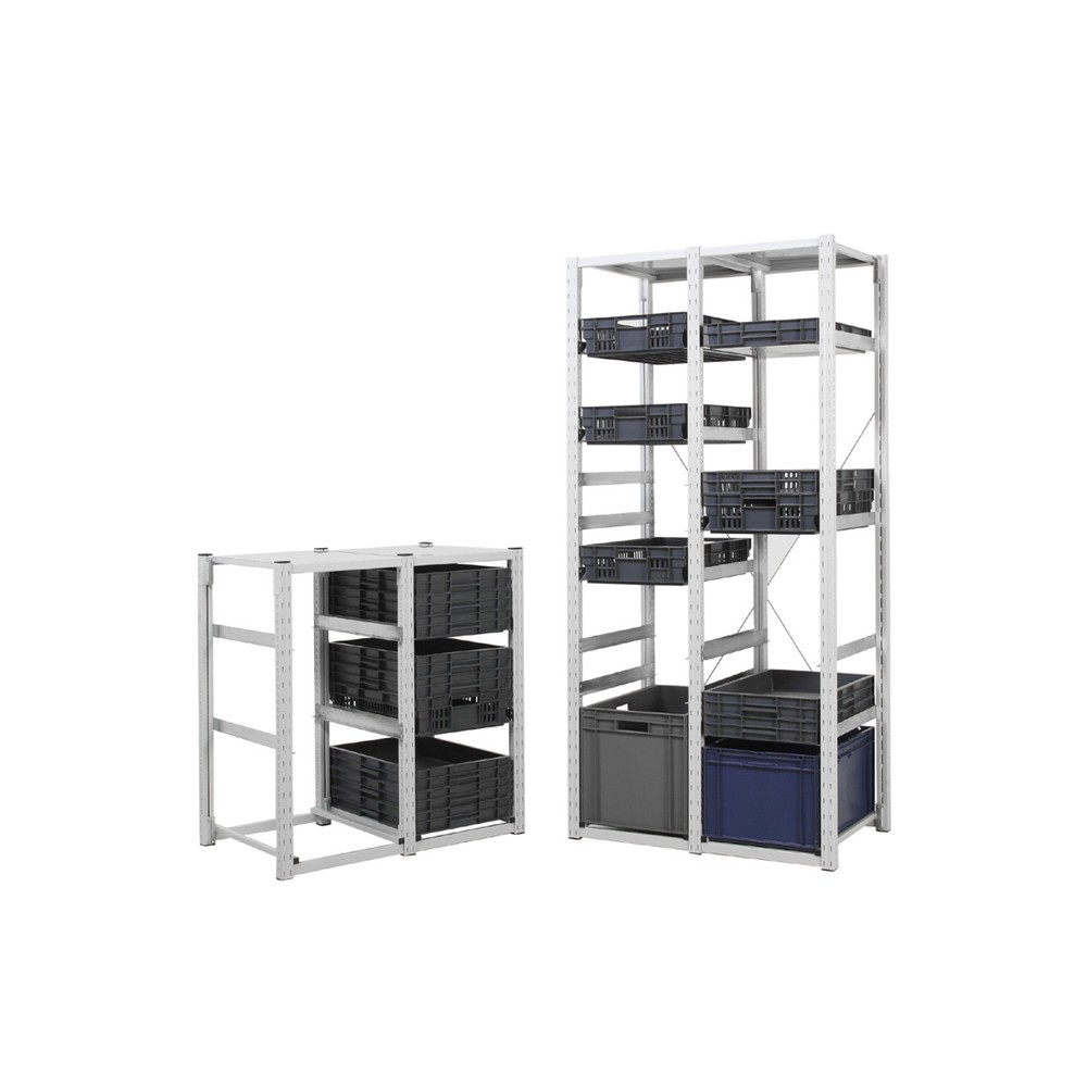 Produktabbildung Nr. 1: ManOrga Rayonnage à conteneurs pour boîtes Eurobox, TB, H x l x P 1 000 x 307 x 400 mm