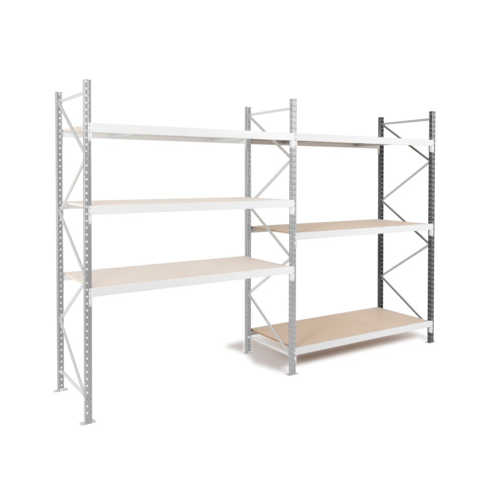 Illustration du produit: ManOrga Rayonnage grande portée, avec panneaux agglomérés, TA, H x l x P 2 000 x 1 800 x 600 mm