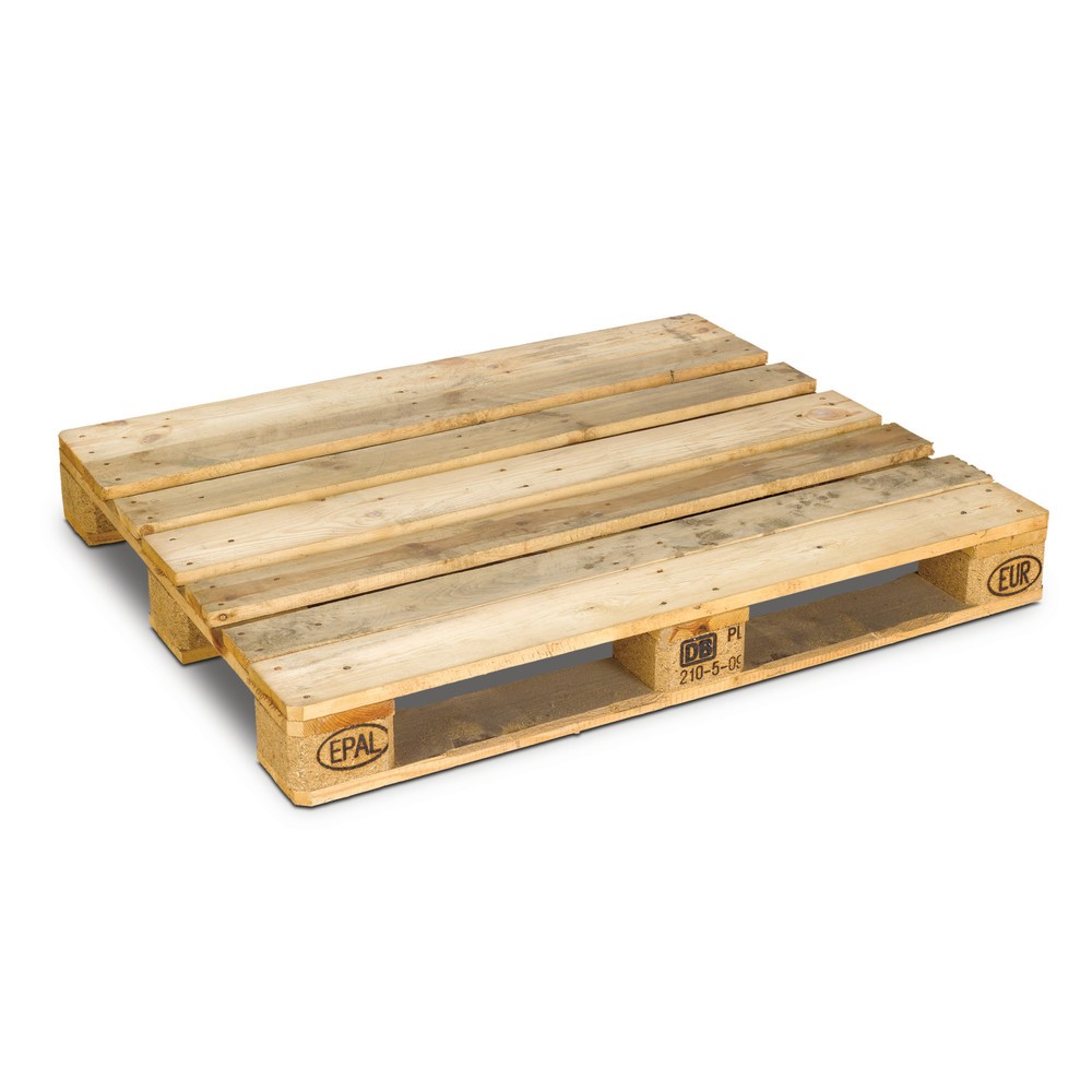 Produktabbildung: Mehrweg-Palette EPAL, LxB 1.200 x 800 mm