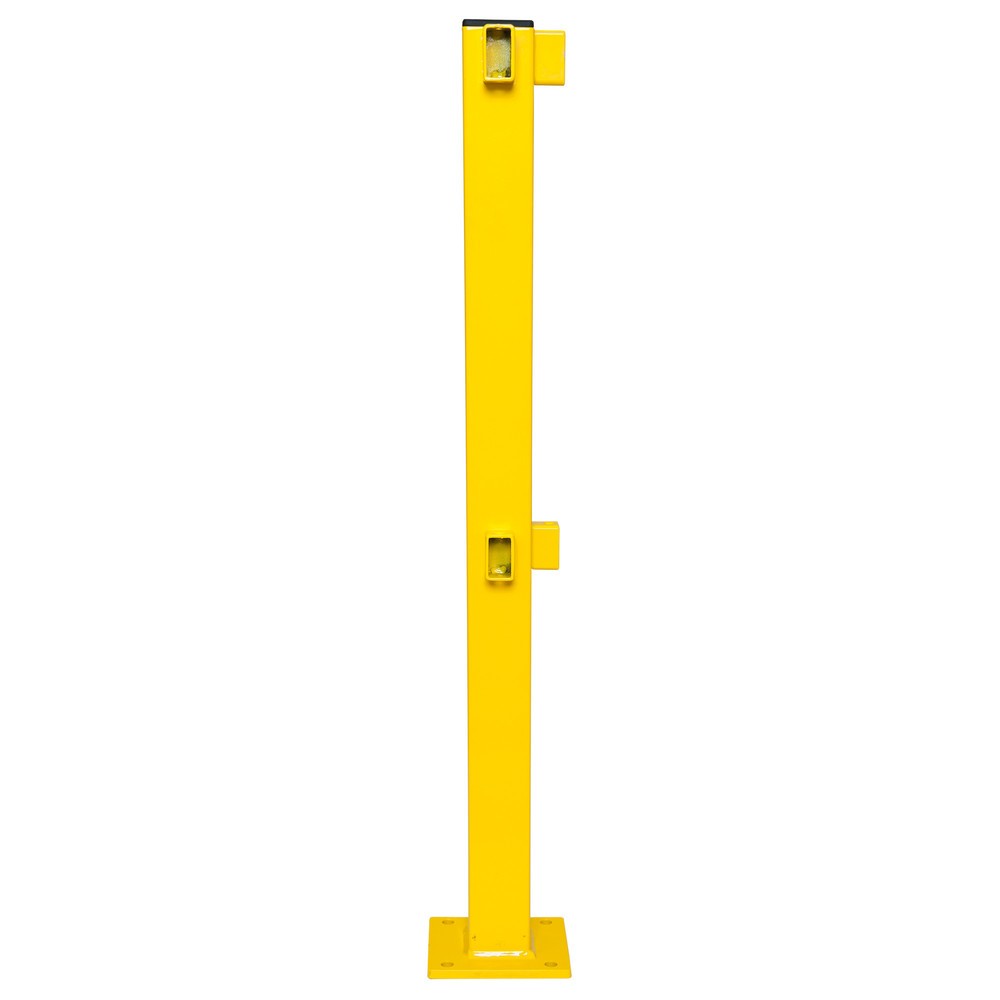 Produktabbildung: MORAVIA Eckpfosten für Rammschutzgeländer S-Line, Innenbereich, 1.000 mm Höhe