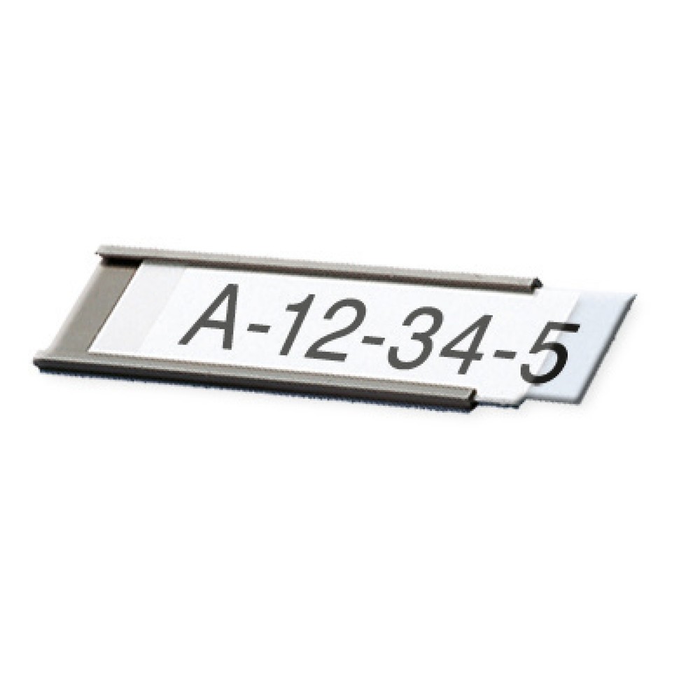 Produktabbildung Nr. 1: Porte-étiquettes, profilé en C, magnétique, H x l 30 x 100 mm