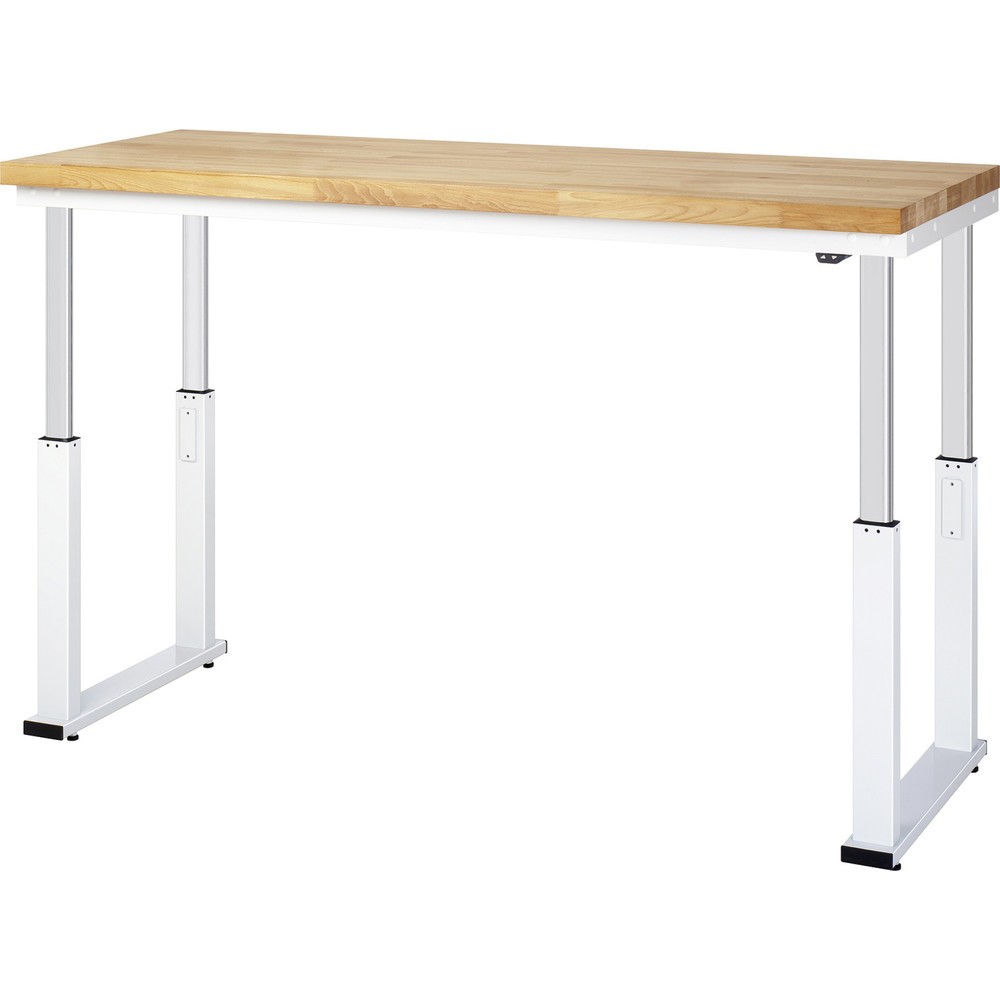 Produktabbildung Nr. 2: RAU Établi à réglage électrique de la hauteur série adlatus 600, HxlxP 740-1 140 x 1 000 x 700 mm, plan de travail en revêtement stratifié dur
