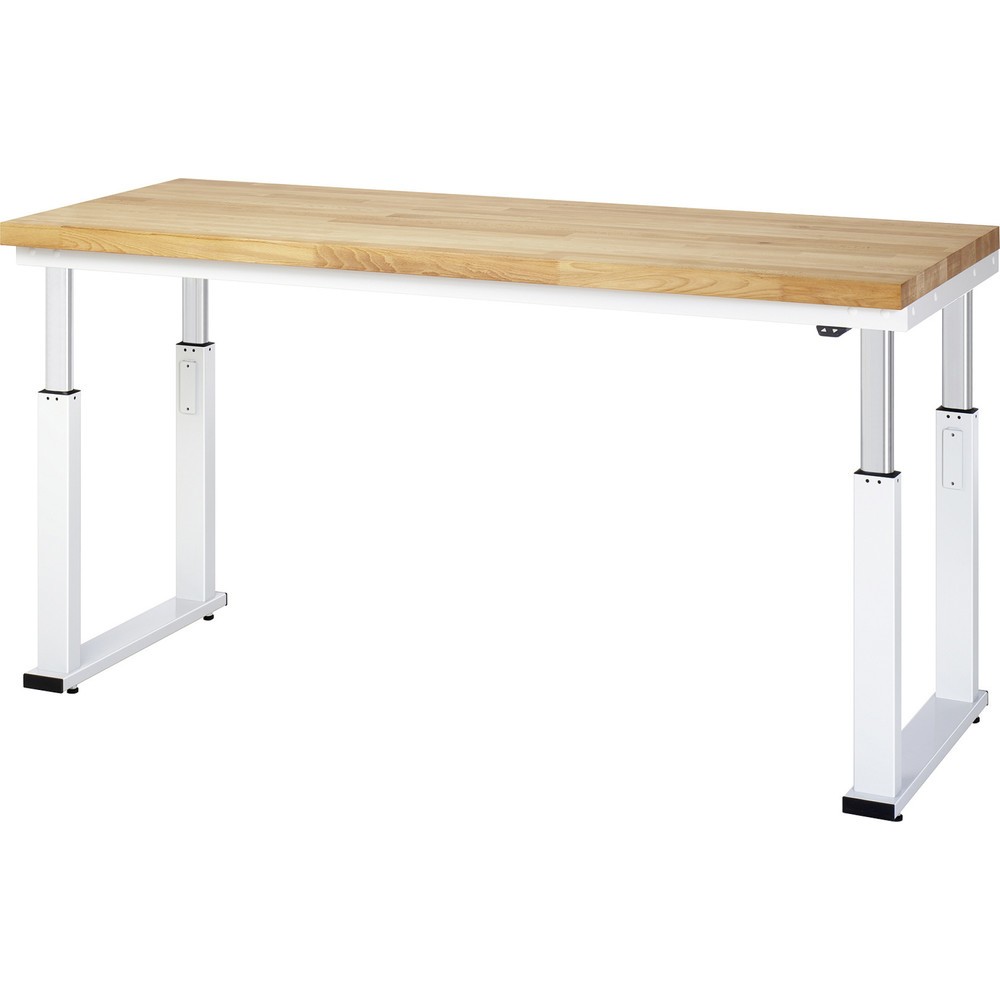 Produktabbildung Nr. 3: RAU Établi à réglage électrique de la hauteur série adlatus 600, HxlxP 740-1 140 x 1 000 x 700 mm, plan de travail en revêtement stratifié dur