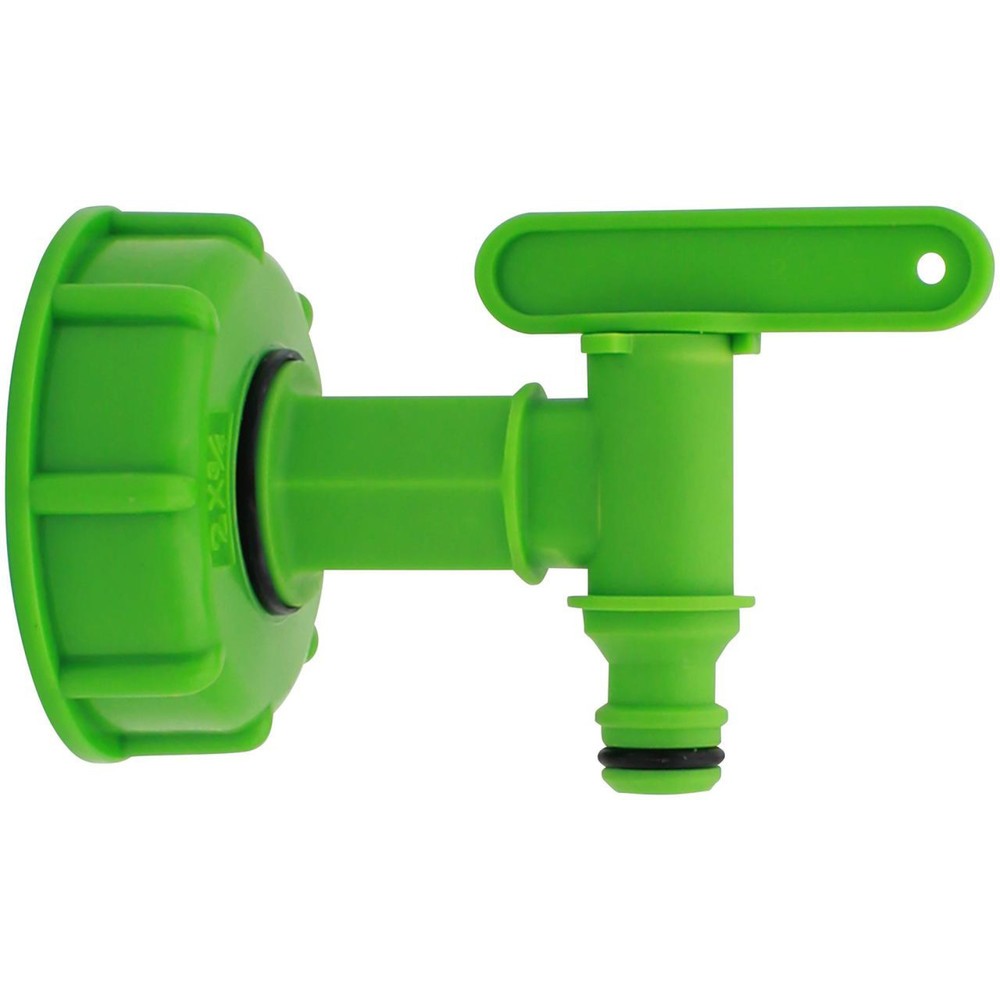 Illustration du produit: Robinet avec raccord enfichable pour conteneur IBC