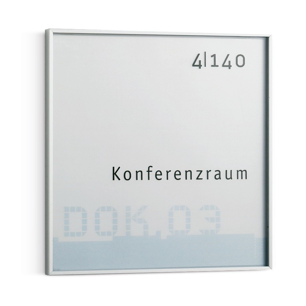 Produktabbildung: Türschild New Age, HxBxT 120 x 120 x 5mm